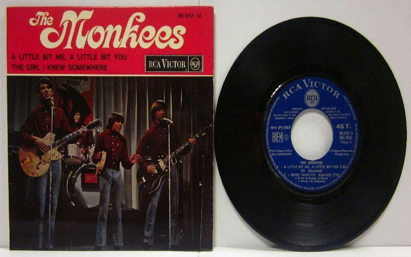 The Monkees-A Little Bit Me, A Little Bit You-RCA-7" Vinyl P/S