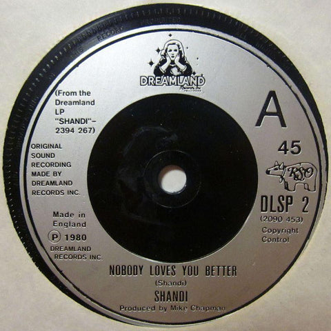 Shandi-Nobody Loves You Better-RSO-7" Vinyl