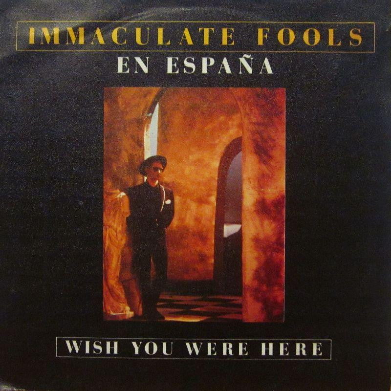 Immaculate Fools-Wish You Were Here-A & M-7" Vinyl P/S