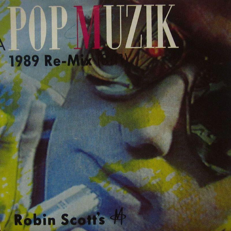 Robin Scott M-Pop Muzik 1989 Re-Mix-Freestyle-7" Vinyl P/S