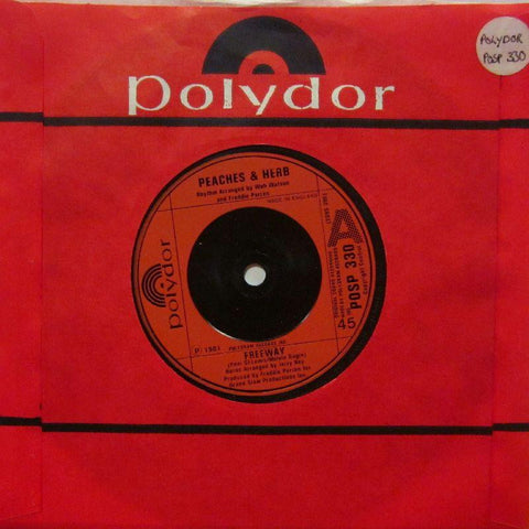 Peaches & Herb-Freeway-Polydor-7" Vinyl