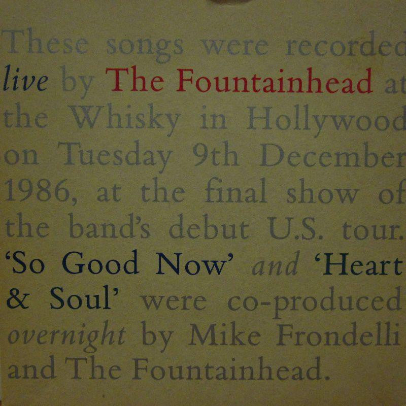 The Fountainhead-So Good Now-China-7" Vinyl P/S