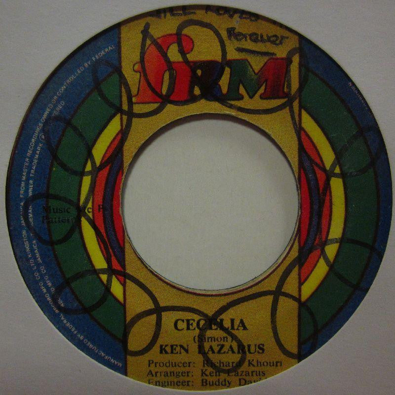 Ken Lazarus-Cecelia/ I'll Never Turn My Love Back Again-FrM-7" Vinyl