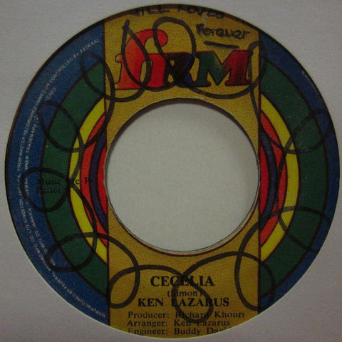 Ken Lazarus-Cecelia/ I'll Never Turn My Love Back Again-FrM-7" Vinyl