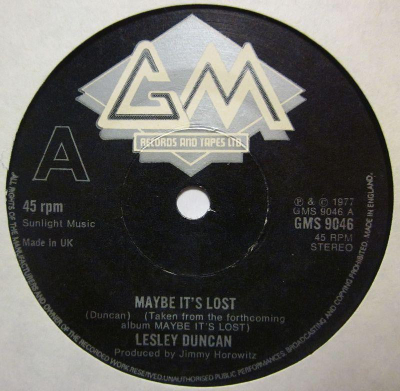 Lesley Duncan-Maybe It's Lost-GM-7" Vinyl