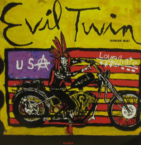 Love/Hate-Evil Twin-Columbia-7" Vinyl P/S