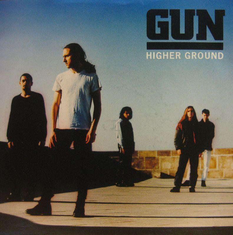 Gun-Higher Ground-A & M-7" Vinyl P/S