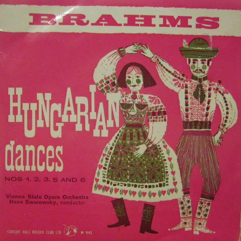 Brahms-Hungarian Dances -Concert Hall-7" Vinyl P/S