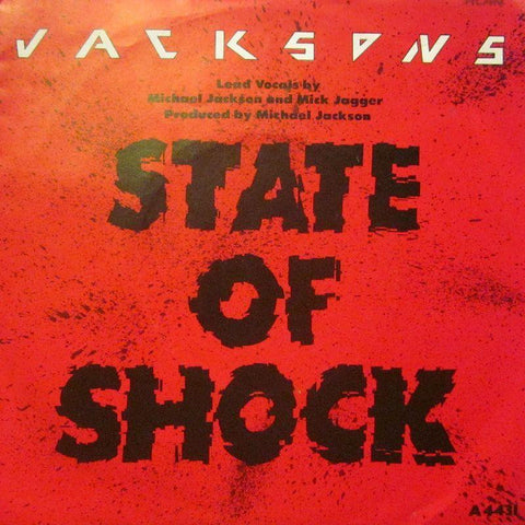 Jackson 5-State Of Shock-Epic-7" Vinyl P/S
