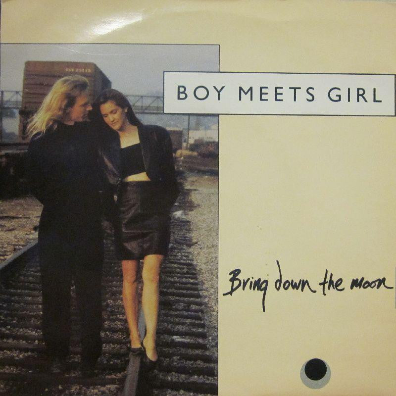Boy Meets Girl-Bring Down The Moon-BMG-7" Vinyl P/S