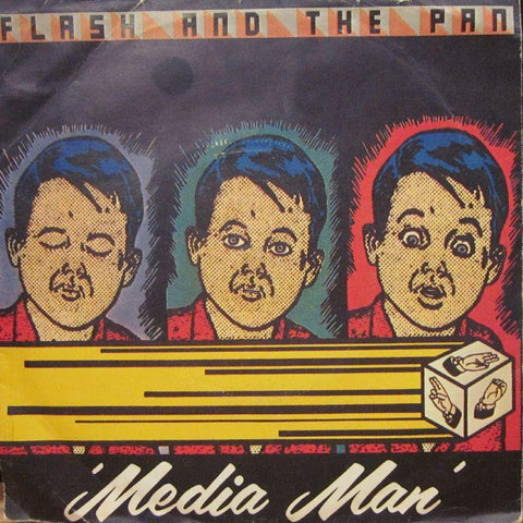 Flash And The Pan-Media Man-Ensign-7" Vinyl P/S