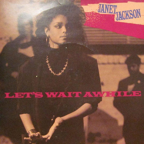 Janet Jackson-Let's Wait Awhile-A & M-7" Vinyl P/S