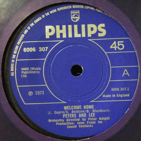 Peters & Lee-Welcome Home-Phillips-7" Vinyl