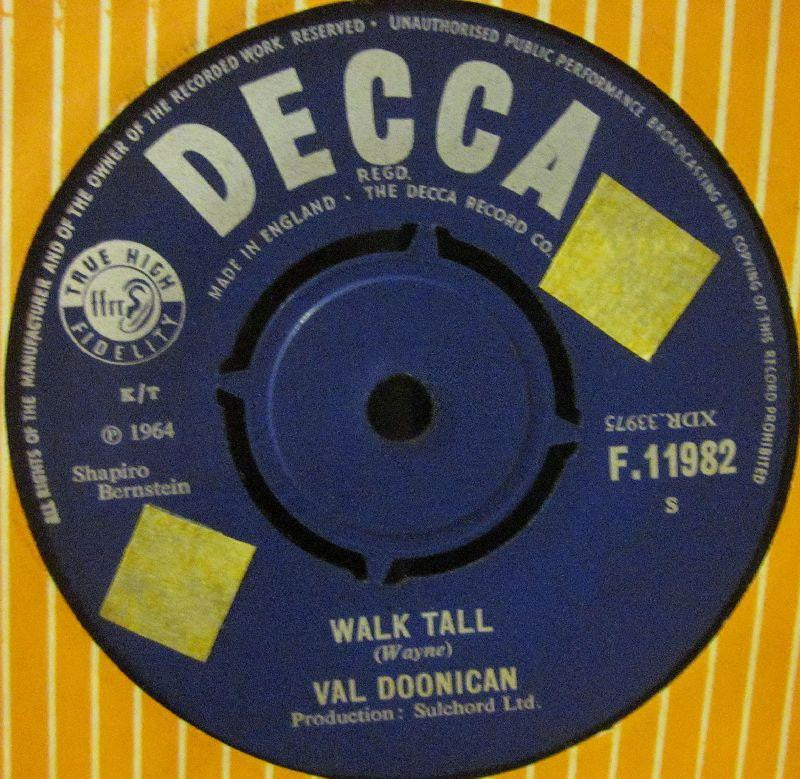 Val Doonican-Walk Tall-Decca-7" Vinyl