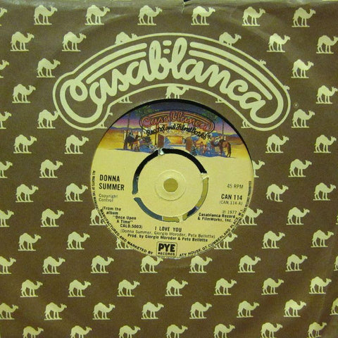 Donna Summer-I Love You-Casablanca-7" Vinyl