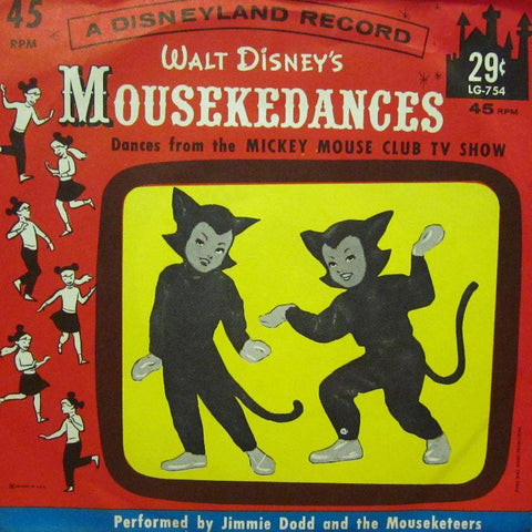 Walt Disney-Mousekedances-Disneyland-7" Vinyl