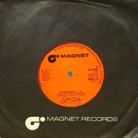 Guys 'n Dolls-Stoney Ground-Magnet-7" Vinyl