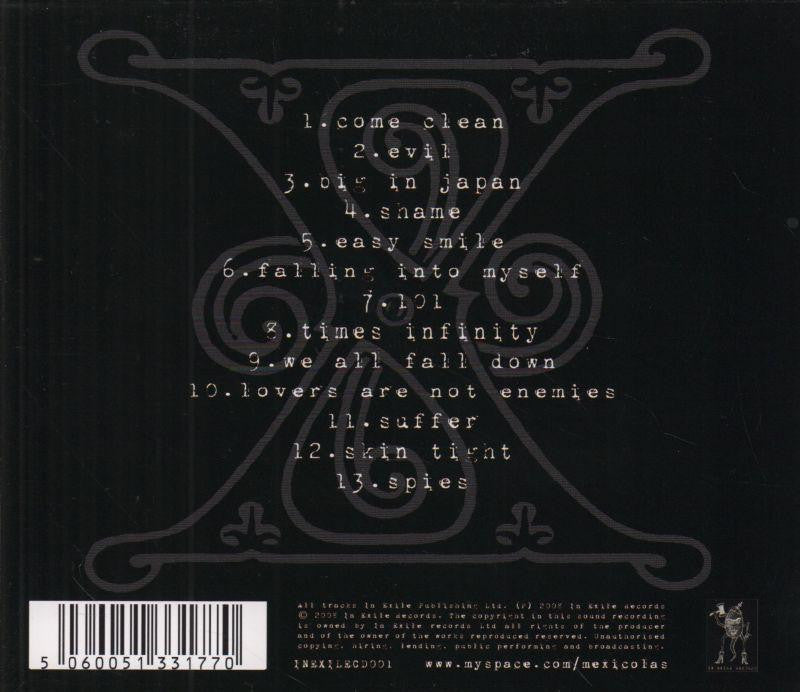 MeXicolas-In Exile Records-CD Album-New