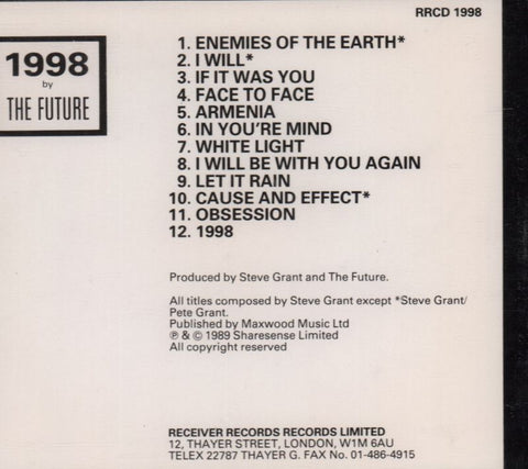 1998-Receiver-CD Album-New
