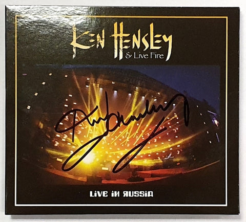 Live in Russia + Interview -Secret-SIGNED CD/DVD Album-New