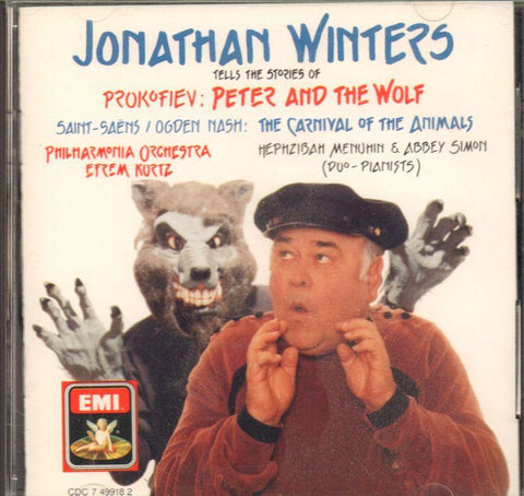 Jonathan Winters-Tells The Stories Of Peter And The Wolf-CD Album