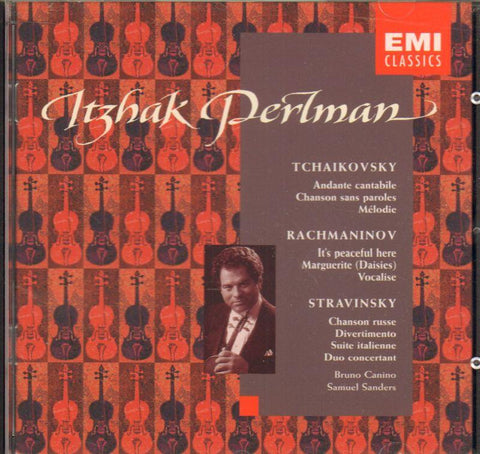 Itzhak Perlman-Russian Violin Chamber Works-CD Album
