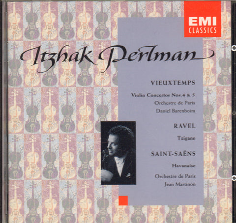 Saint-Saens-Itzhak Perlman - Vieuxtemps/ Ravel/ Saint-Saens-CD Album