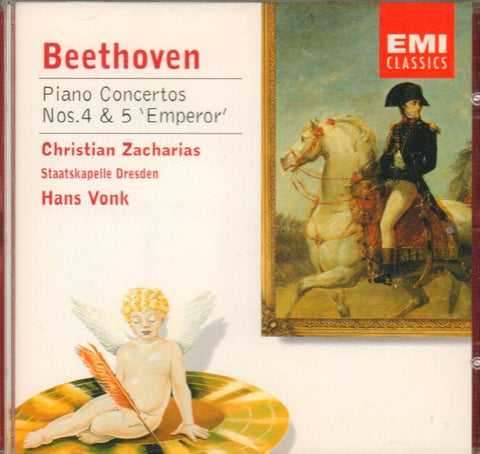 Beethoven-Piano Concertos No's. 4, 5 'Emperor'-CD Album