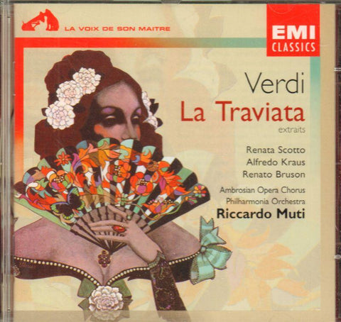 Scotto/Kraus/Muti-Verdi: La Traviata Highlights-CD Album