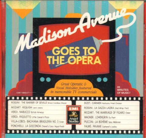 Various Opera-Madison Avenue Goes To Opera-CD Album