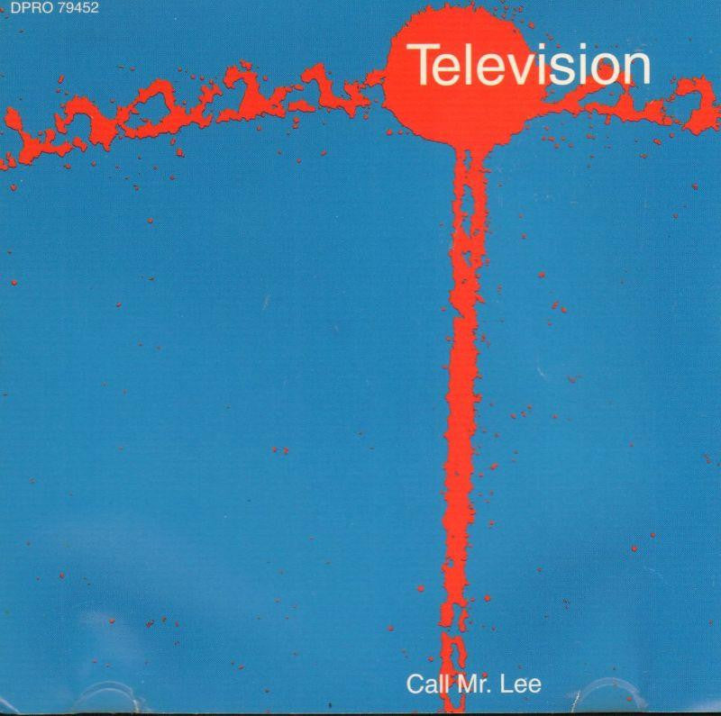 Television-Call Mr. Lee-CD Single