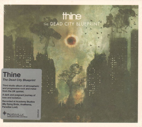 Thine-The Dead City Blueprint-Peaceville-CD Album-New & Sealed