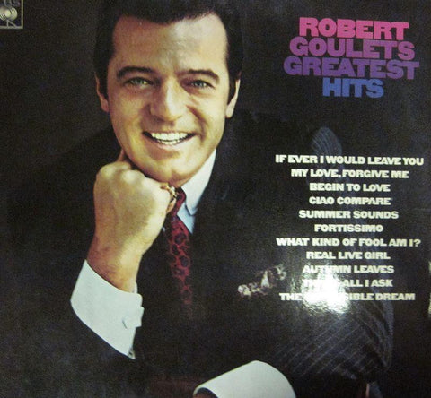 Robert Goulet-Greatest Hits-CBS-Vinyl LP