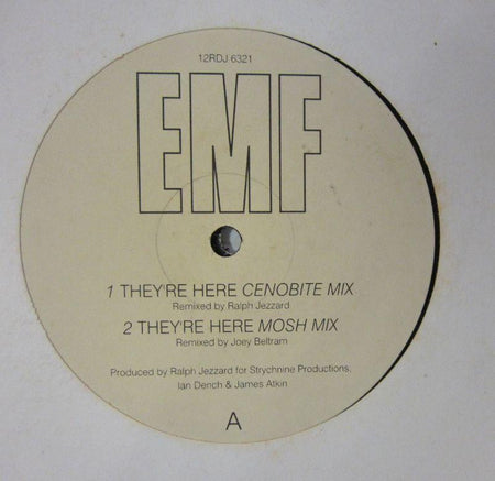 EMF-They're Here-Parlophone-12" Vinyl