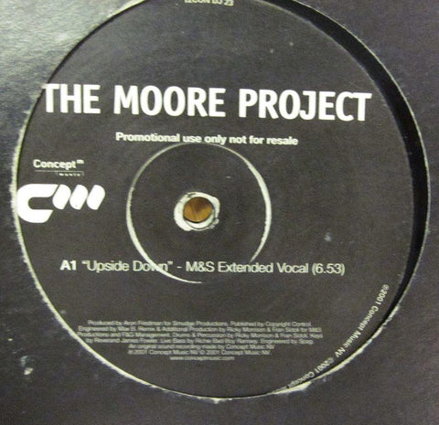 The Moore Project-Upside Down (M&S Remixes)-Concept Music-12" Vinyl