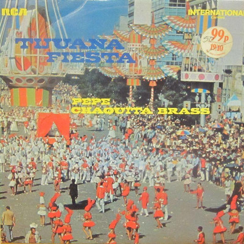 Pepe Chaquita Brass-Tijuana Fiesta-RCA Camden-Vinyl LP