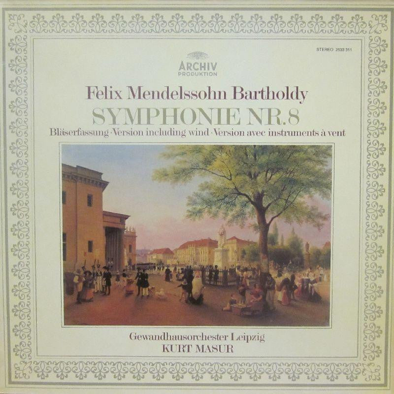 Mendelssohn-Symphonie Nr.8-Archive-Vinyl LP Gatefold