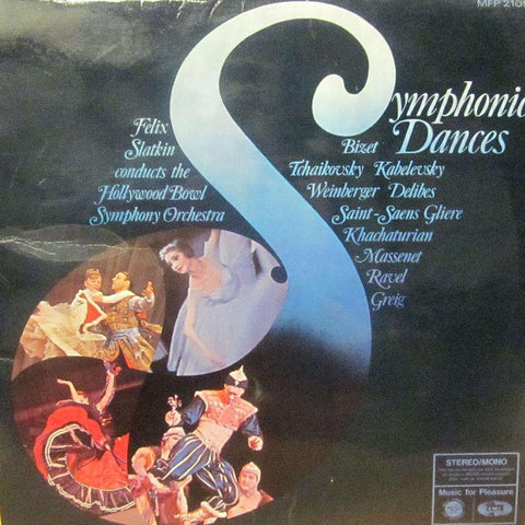 Felix Slatkin & Hollywood Bowl Symphony Orchestra-Symphonic Dances-Music For Pleasure-Vinyl LP