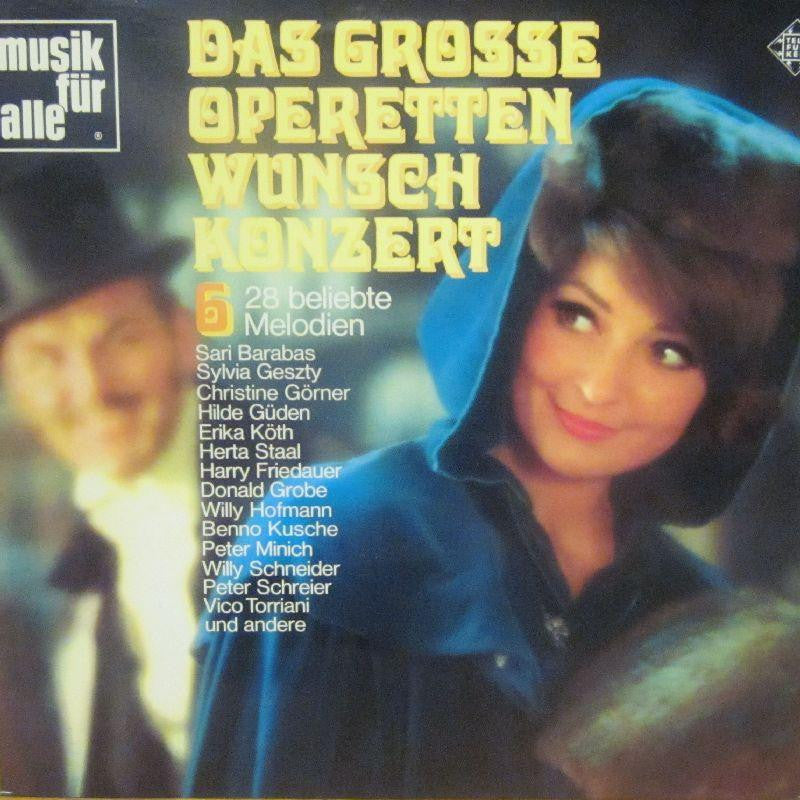 Das Grobe Operetten-Wunschkonzert VI-Telefunken-Vinyl LP