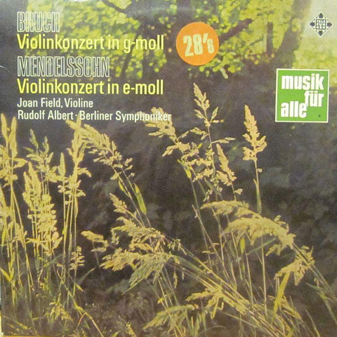 Bruch/Mendelssohn-Violinkonzert-Telefunken-Vinyl LP