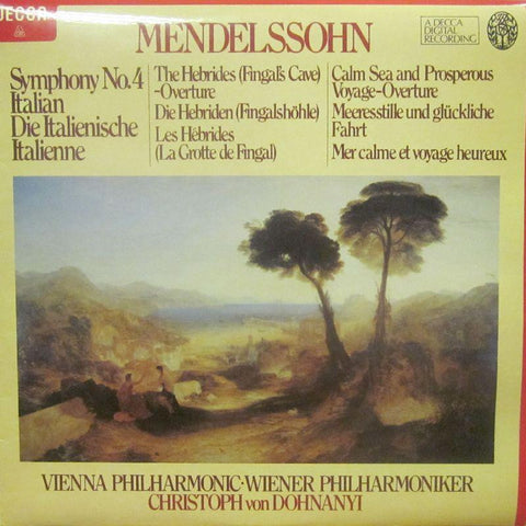 Mendelssohn-Symphony No.4-Decca-Vinyl LP