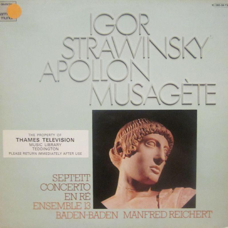 Stravinsky-Apoolon Musagete-EMI-Vinyl LP