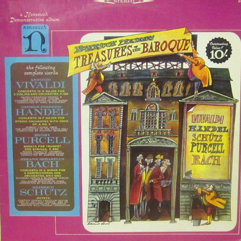 Various Composers-Treasures Of The Baroque-Nonesuch-Vinyl LP