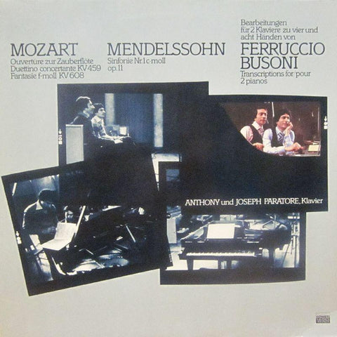 Mozart/Mendelssohn/Busoni-Overture/Sinfonie Nr.1-Musica Mundi-Vinyl LP