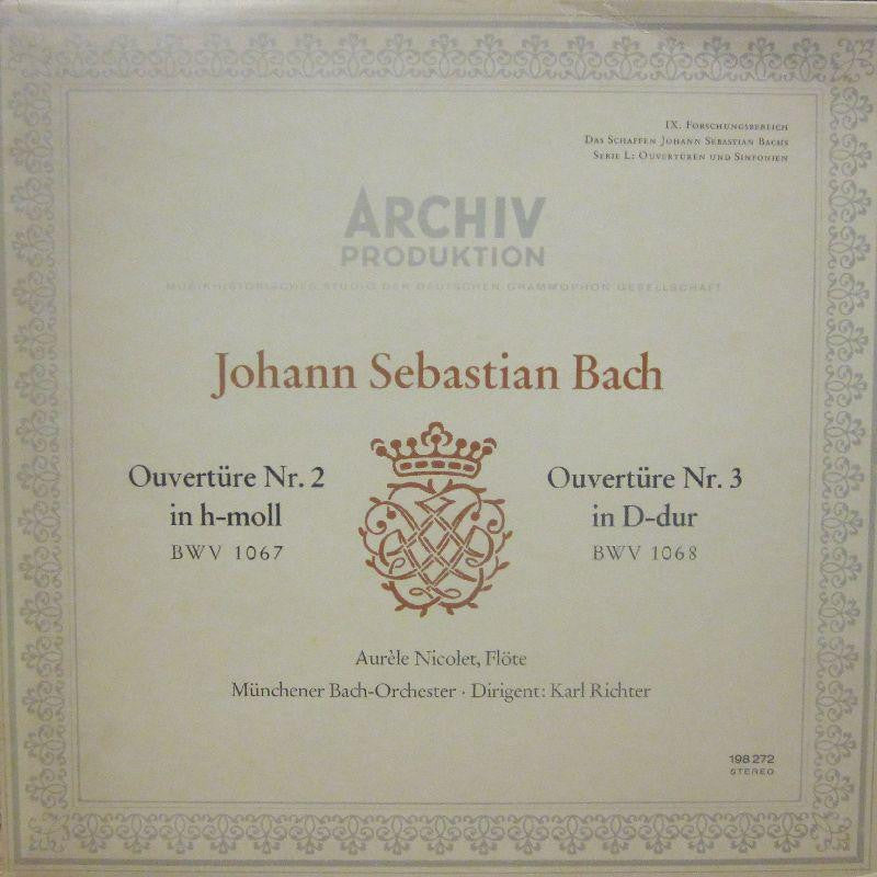Bach-Ouverture Nr.2 & 3-Archive-Vinyl LP