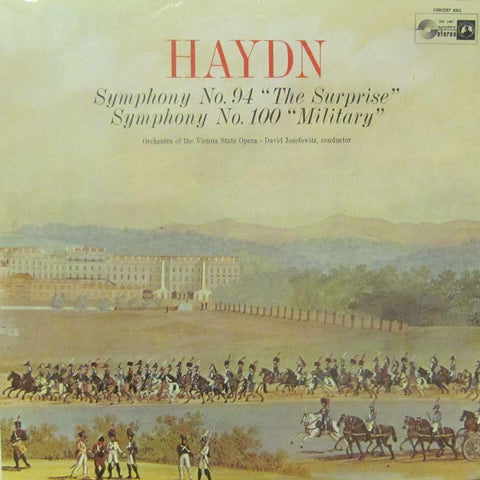 Haydn-Symphony No.94 & 100-Concert Hall-Vinyl LP