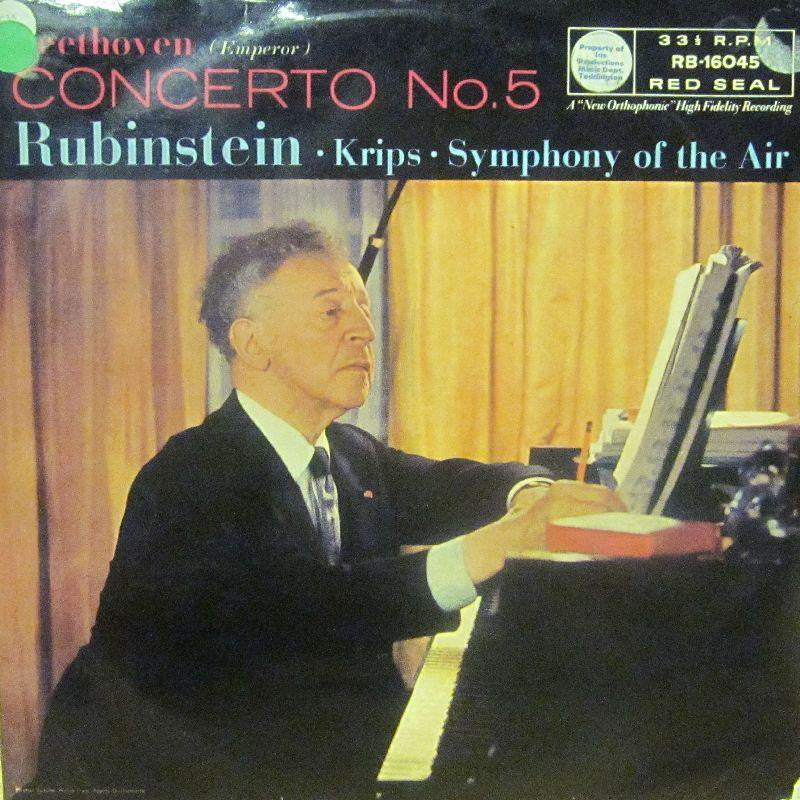 Beethoven-Concerto No.5-RCA Red Seal-Vinyl LP