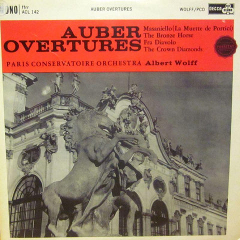 Auber-Overtures-Decca (Ace Of Clubs)-Vinyl LP