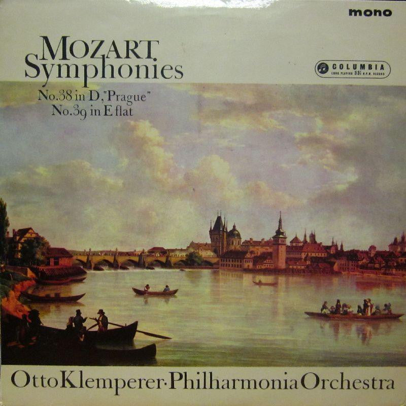 Mozart-Symphonies No.38 & 39-Columbia-Vinyl LP
