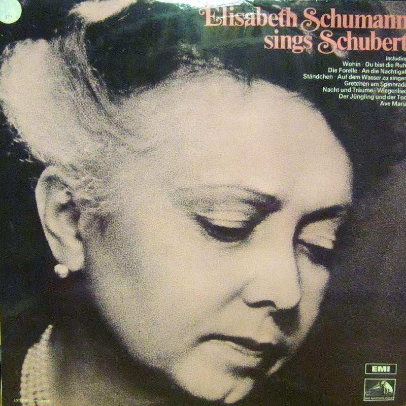 Schumann-Sings Schubert-HMV/EMI-Vinyl LP